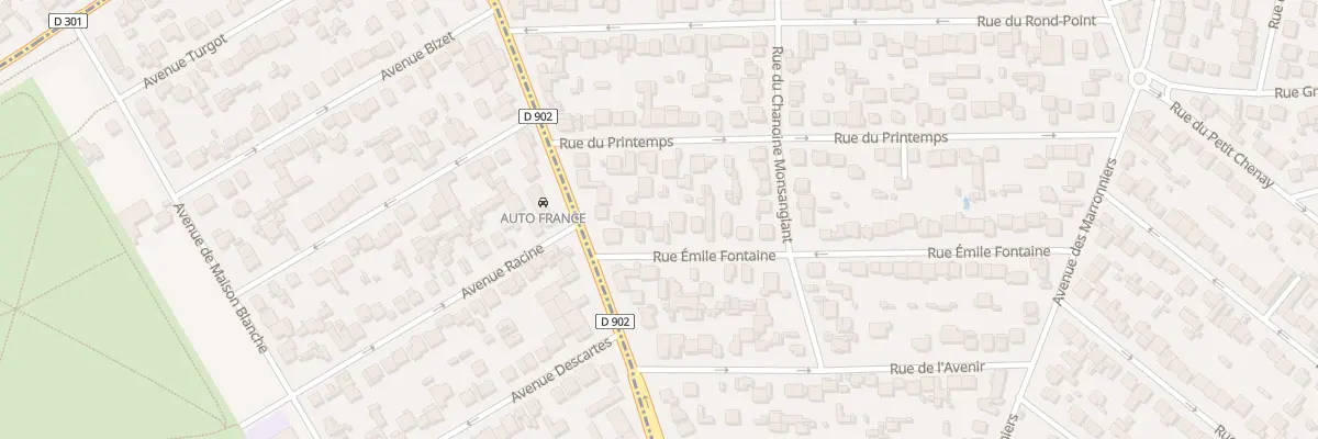 Plan du 46 Rue Emile Fontaine à Gagny