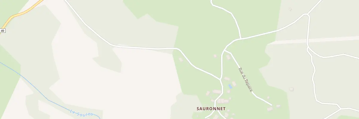 Plan du 5054A La Levade à Antignac