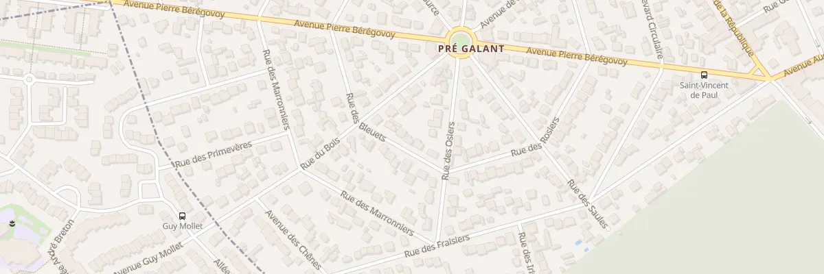 Plan du 19 Rue des Bleuets à Villepinte