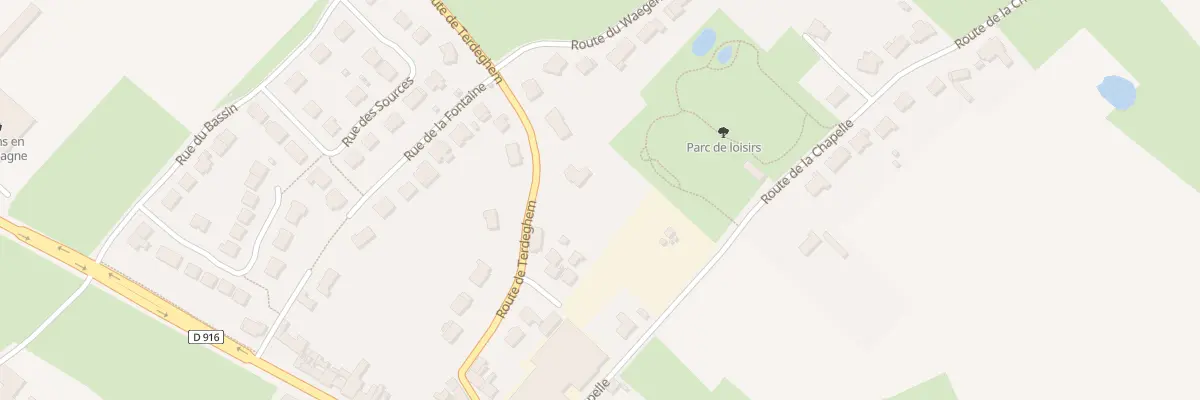 Plan du 10 Rte de Terdeghem à Saint-Sylvestre-Cappel