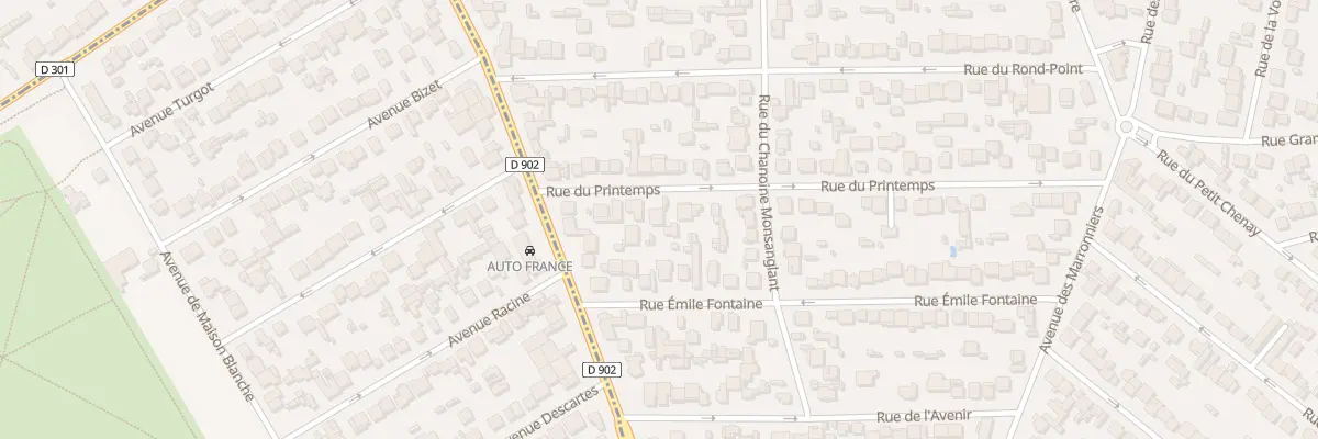 Plan du 63 Rue du Printemps à Gagny