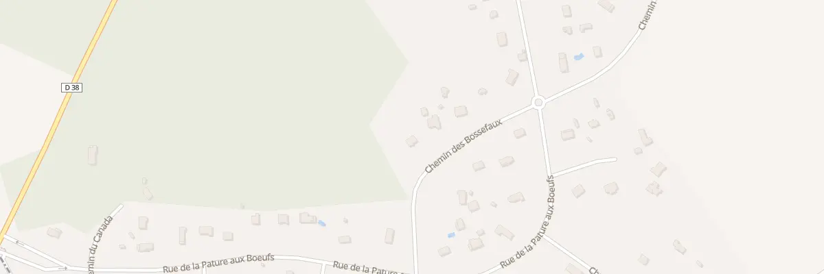 Plan du 20 Che des Bossefaux à Chailly-en-Gâtinais