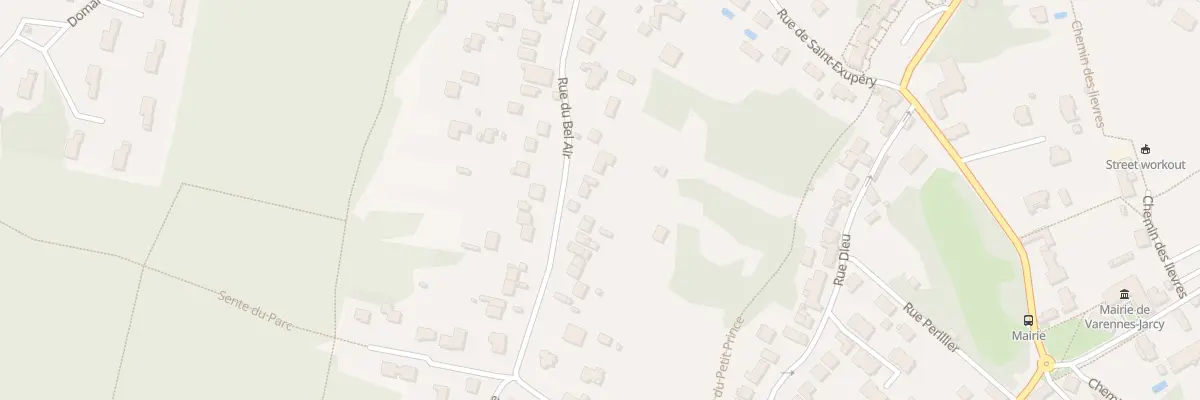 Plan du 30 Rue du Bel Air à Varennes-Jarcy