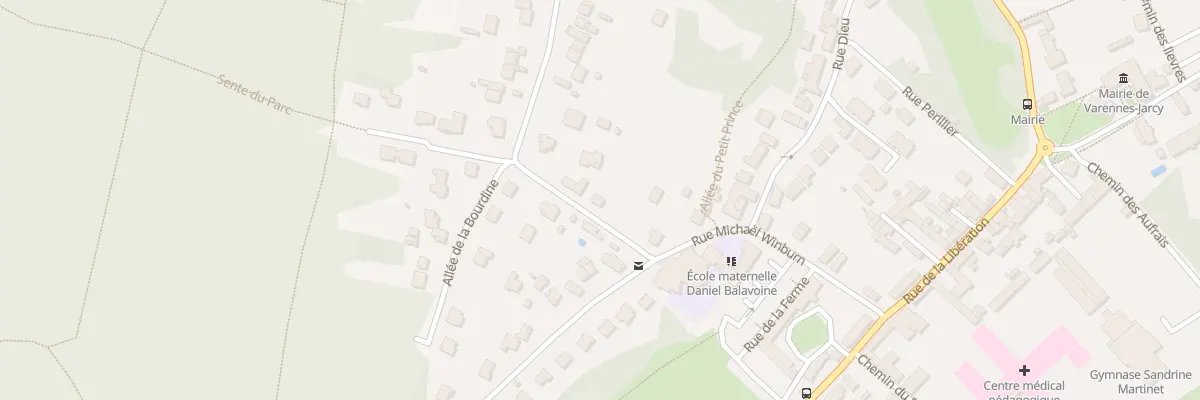 Plan du 2B Rue du Bel Air à Varennes-Jarcy