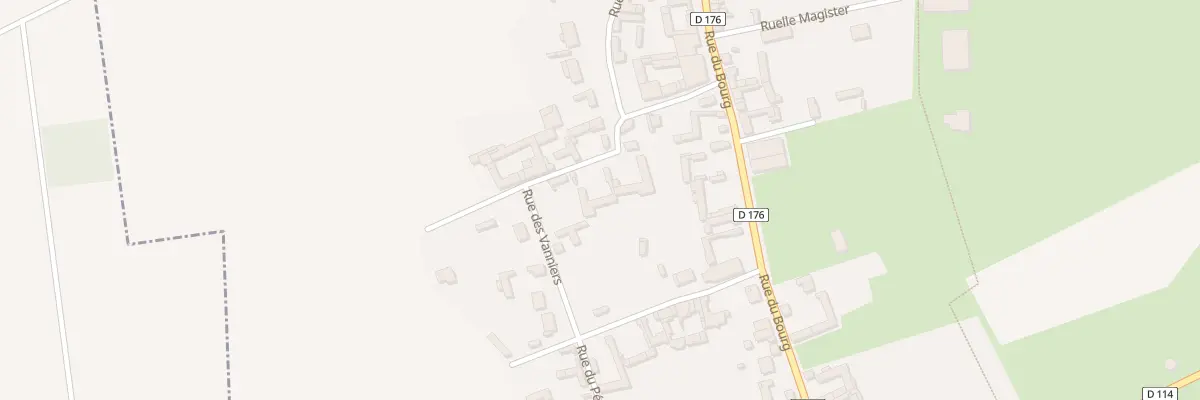 Plan du 5 Rue des Bergers à Bertrancourt