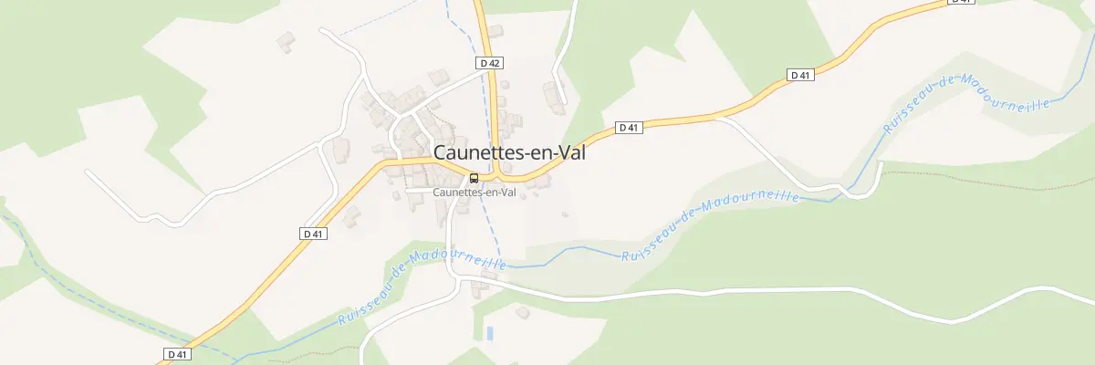 Plan du 2 Rte de Lagrasse à Caunettes-en-Val