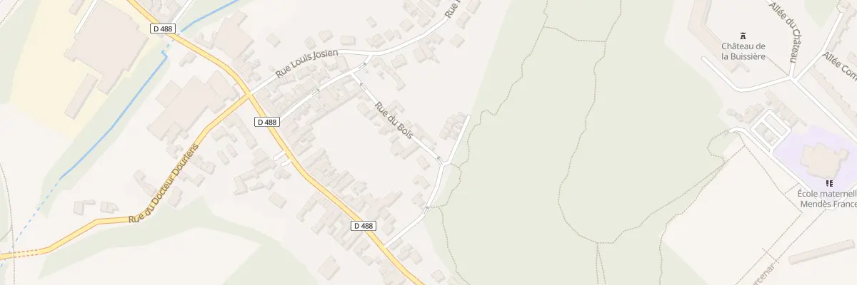 Plan du 144 Rue du Bois à Bruay-la-Buissière