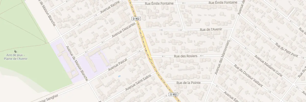 Plan du 101 Rue Vaillant Couturier à Gagny