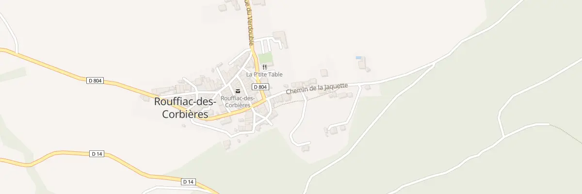 Plan du 6 Che de la Jaquete à Rouffiac-des-Corbières