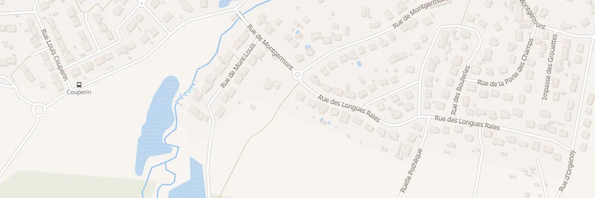 Plan du 1 Rue des Longues Raies à Pringy