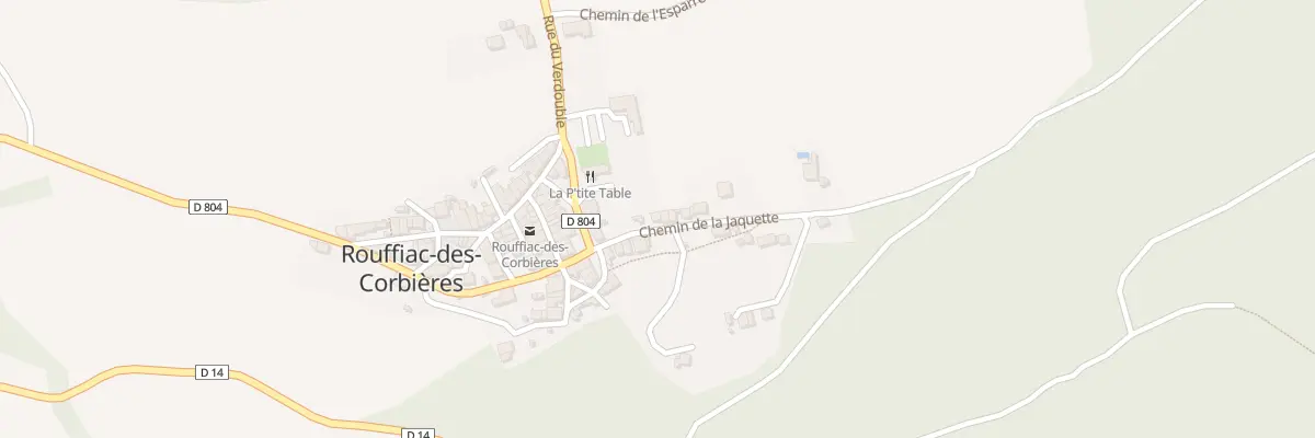 Plan du 9 Che de la Jaquete à Rouffiac-des-Corbières