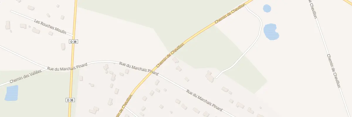 Plan du 24 Che de Chevillon à Chailly-en-Gâtinais