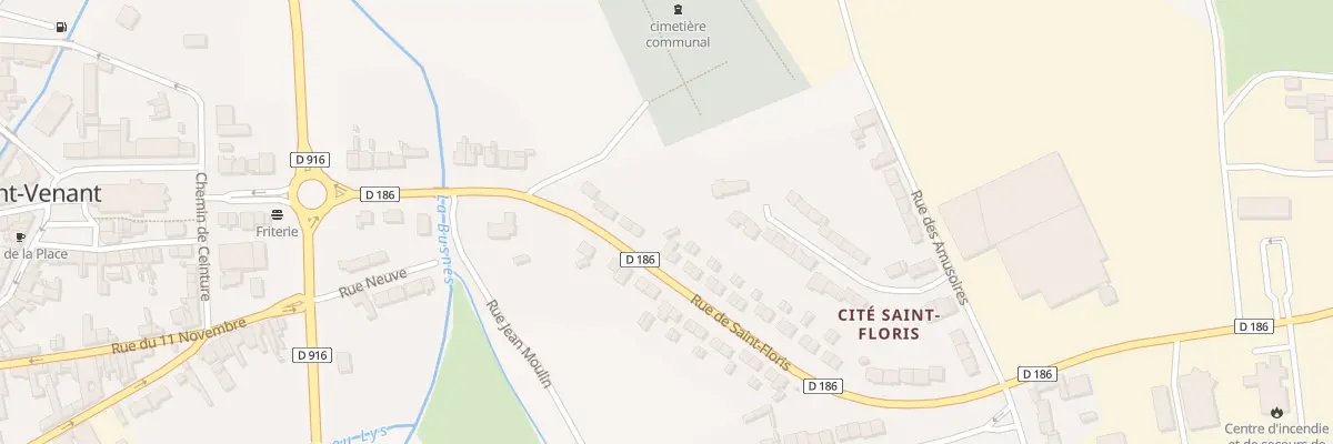 Plan du 31A Rue de Saint-floris à Saint-Venant