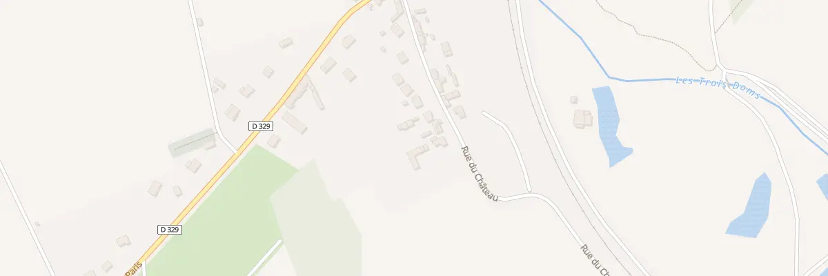Plan du 178 Rue du Chateau à Ayencourt