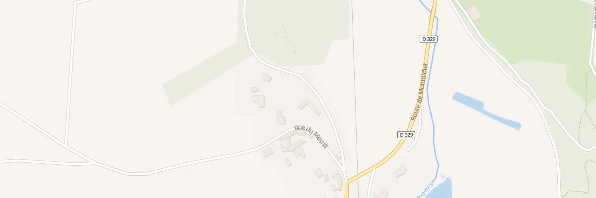 Plan du 5029 Le Village à Ayencourt