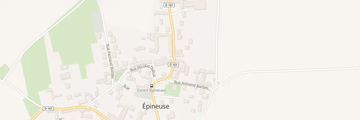 Plan du 6 Rue Gambetta à Épineuse