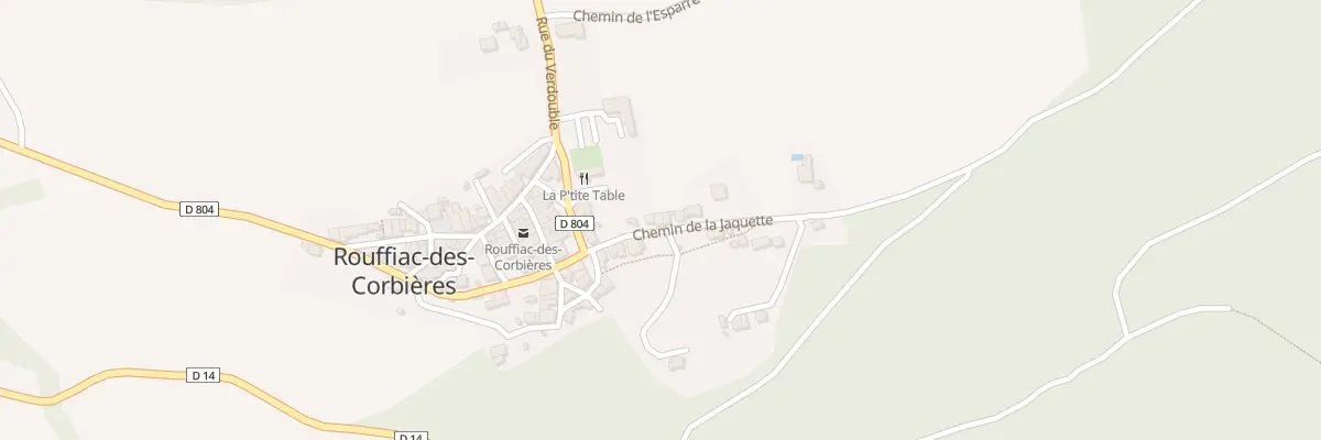 Plan du 11 Che de la Jaquete à Rouffiac-des-Corbières