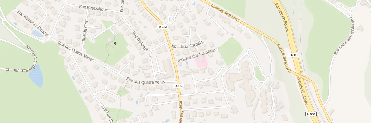 Plan du 9 Rue des Peyrières à Olemps