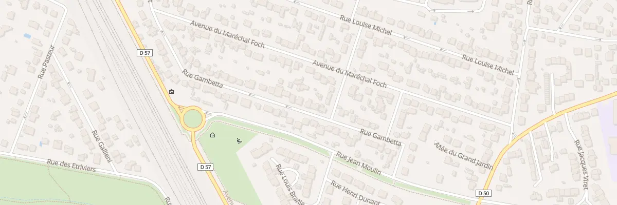 Plan du 39 Rue Gambetta à Combs-la-Ville