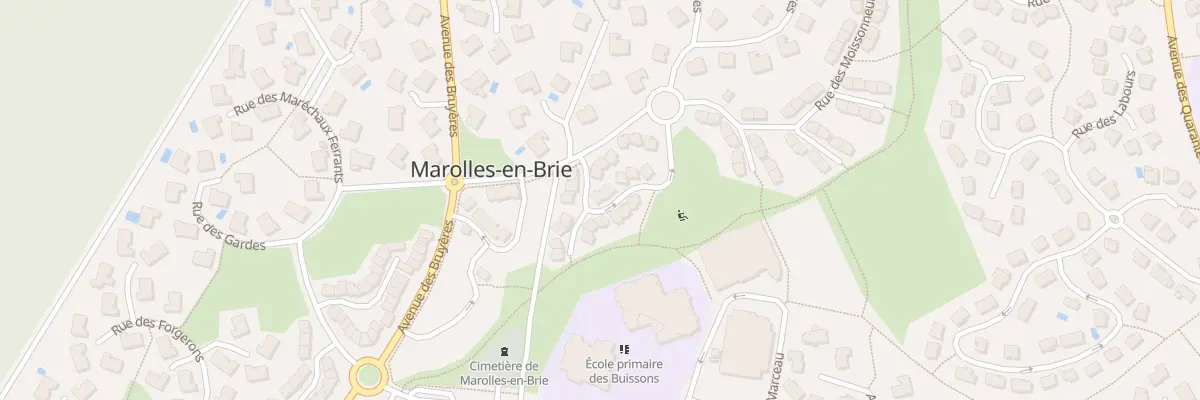 Plan du 20 Rue des Gerbes à Marolles-en-Brie