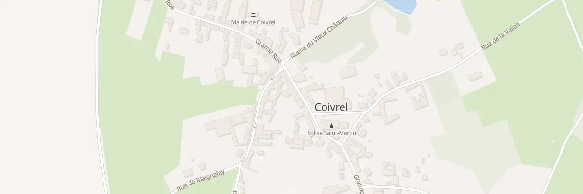 Plan du 26 Gr Grande Rue à Coivrel