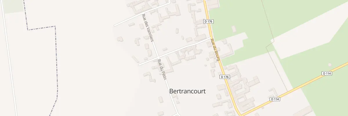 Plan du 7B Rue Sainte Marguerite à Bertrancourt