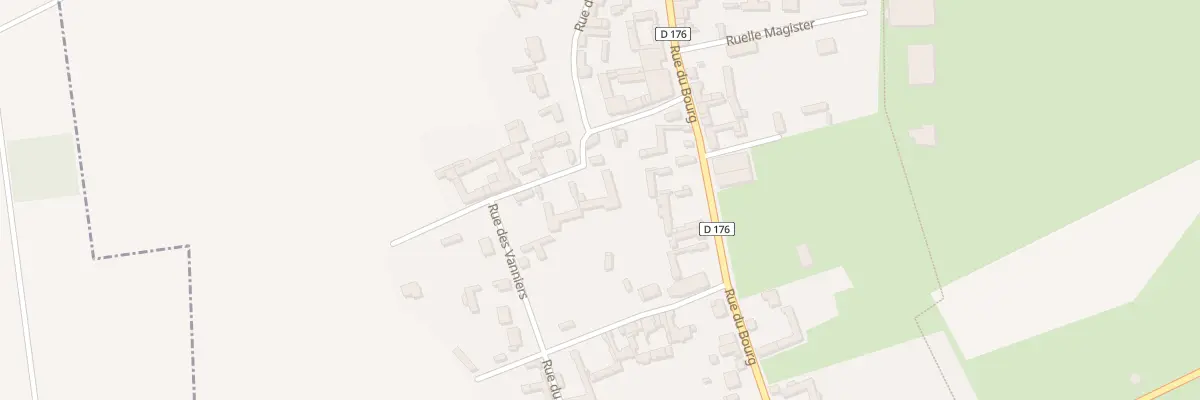 Plan du 3 Rue des Bergers à Bertrancourt