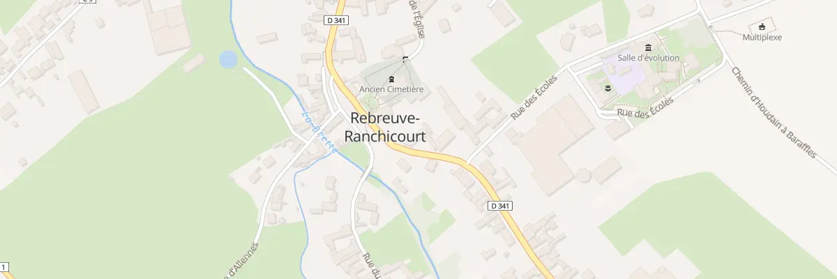 Plan du 11 Rue Nationale à Rebreuve-Ranchicourt