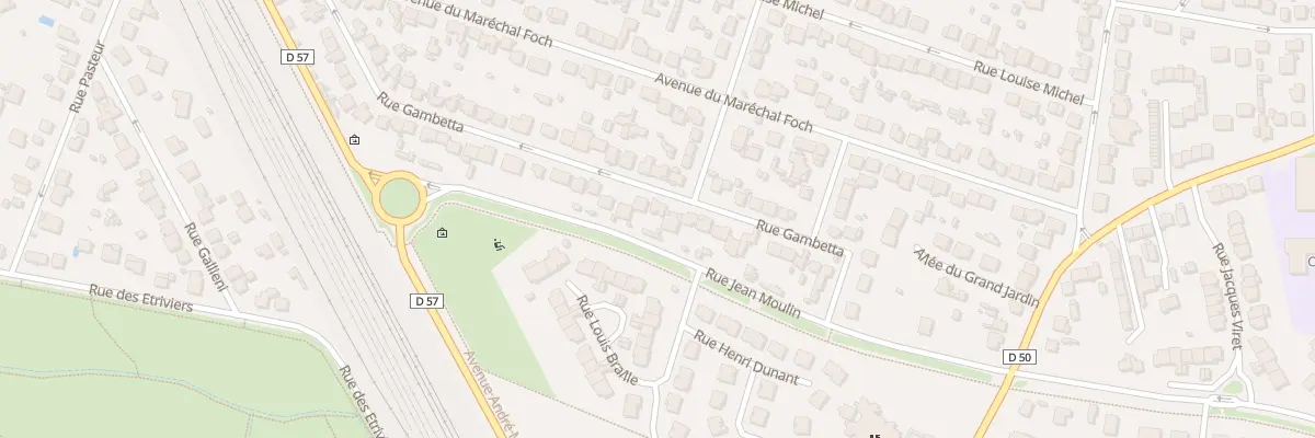Plan du 58 Rue Gambetta à Combs-la-Ville