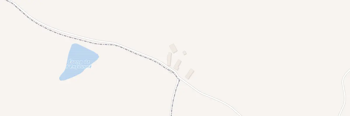 Plan du 132 L’Anfournee à Oizon