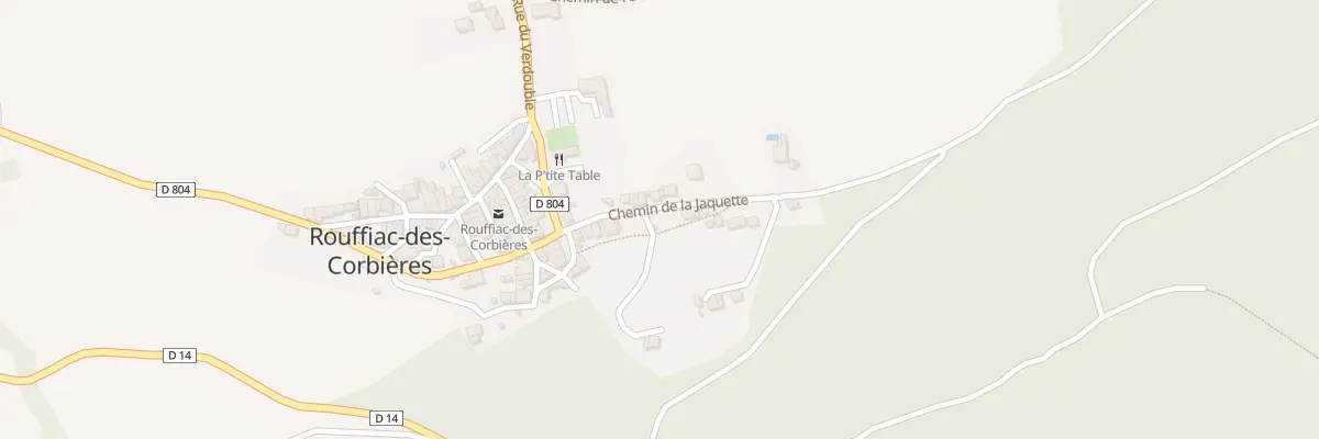 Plan du 10 Fount de la Jaquette à Rouffiac-des-Corbières