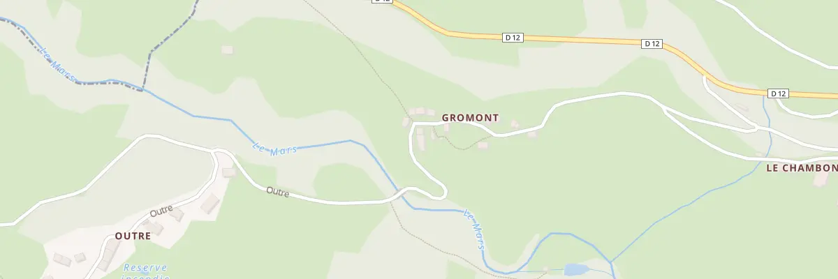 Plan du 5119 Gromont au Vaulmier
