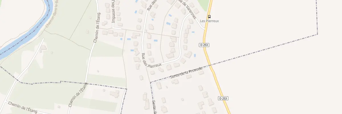 Plan du 15 Rue des Pierreux à Périgny