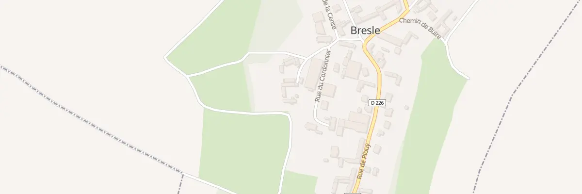 Plan du 5013 Le Village à Bresle