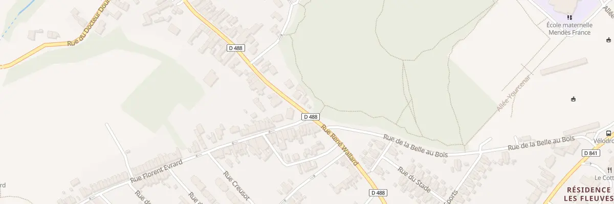 Plan du 400 Rue d’Aire à Bruay-la-Buissière