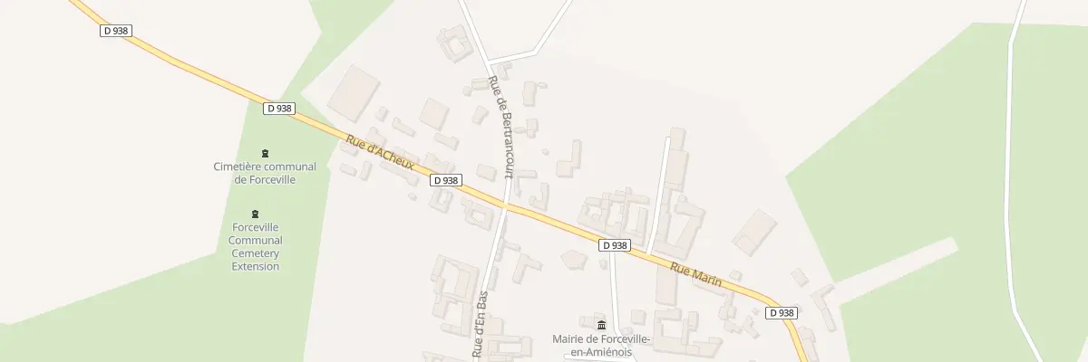 Plan du 26 Rue Marin à Forceville