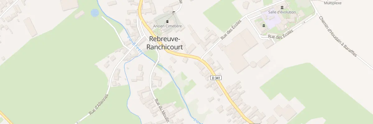 Plan du 28 Rue Nationale à Rebreuve-Ranchicourt