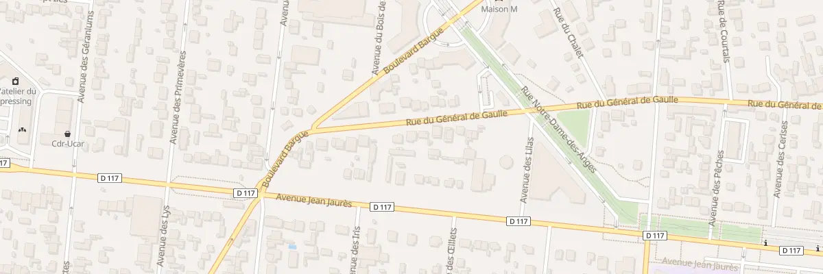 Plan du 57 Rue du Général de Gaulle à Montfermeil