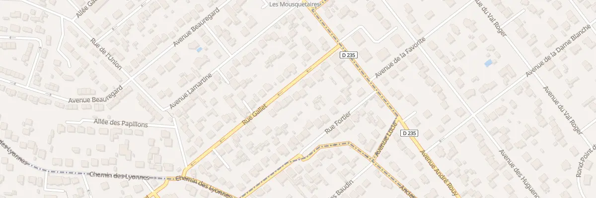 Plan du 9 Rue Gallet à Villiers-sur-Marne
