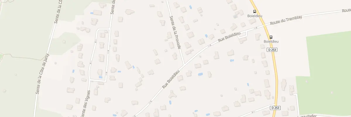 Plan du 16 Rue Boiëldieu à Varennes-Jarcy