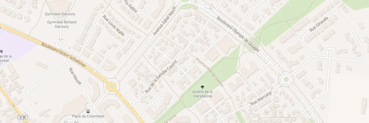 Plan du 22 Rue de la Famille Cassini à Lieusaint