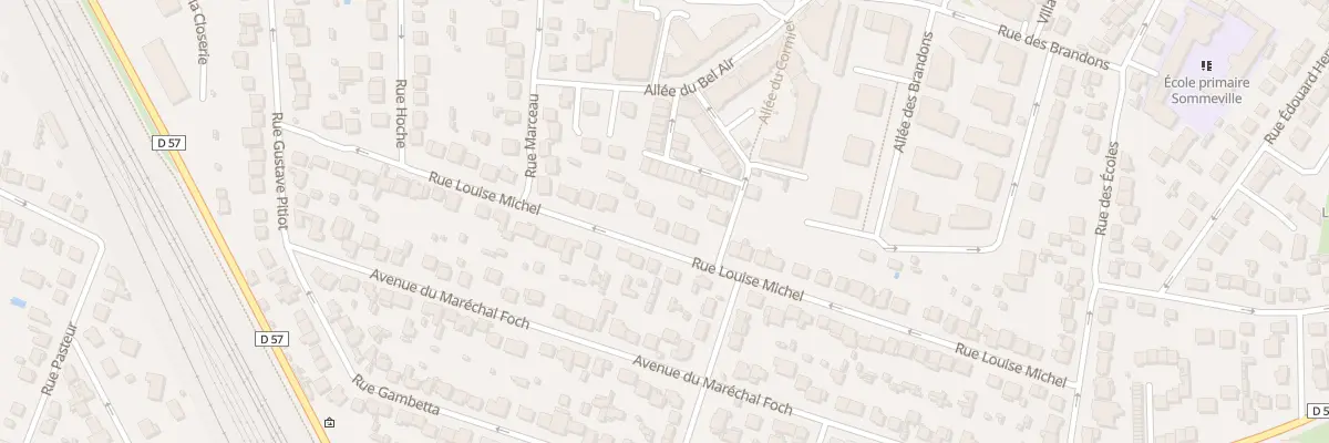Plan du 41 Rue Louise Michel à Combs-la-Ville