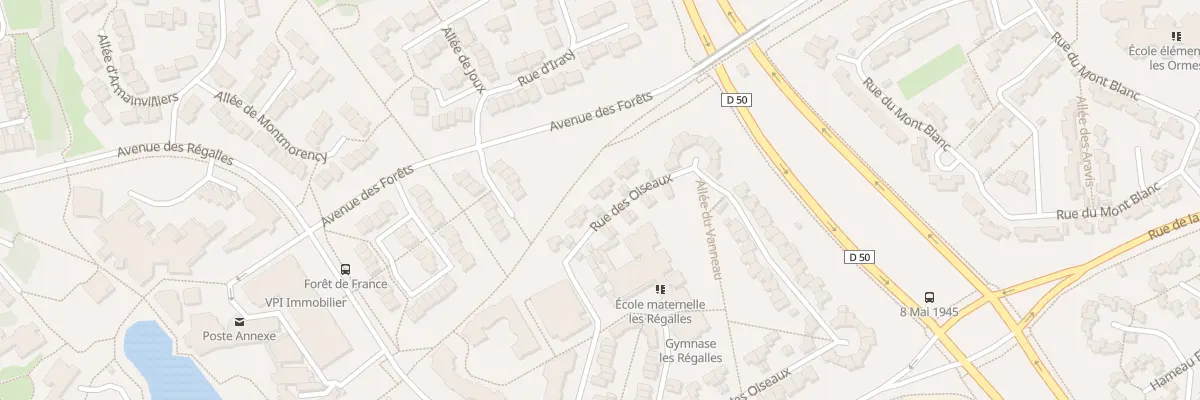 Plan du 88 Rue des Oiseaux à Savigny-le-Temple
