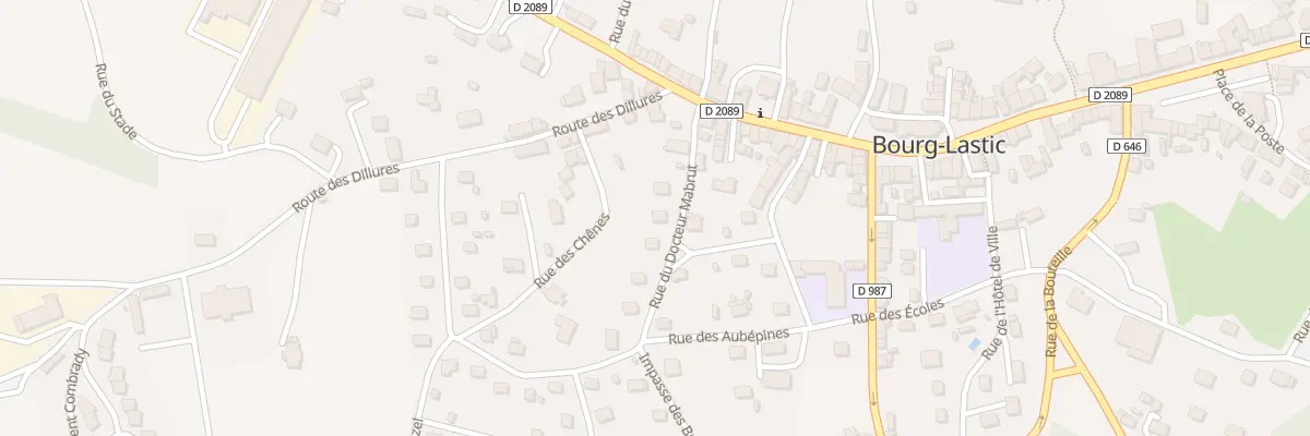 Plan du 6 Rue du Docteur Mabrut à Bourg-Lastic