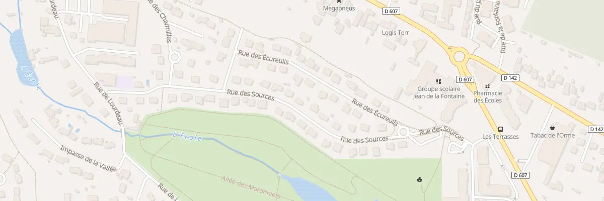 Plan du 22 Rue des Sources à Pringy