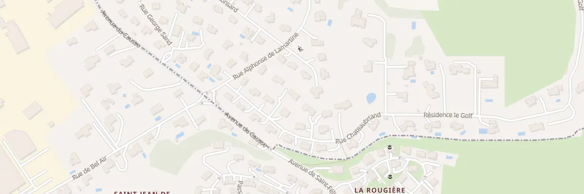 Plan du 9 Rue Chateaubriand à Onet-le-Château