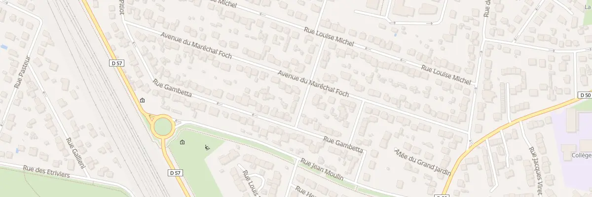 Plan du 6 Rue Georges Clemenceau à Combs-la-Ville