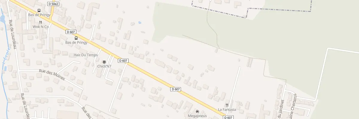 Plan du 52 Av de Fontainebleau à Pringy