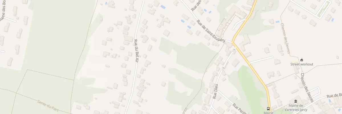 Plan du 40 Rue du Bel Air à Varennes-Jarcy