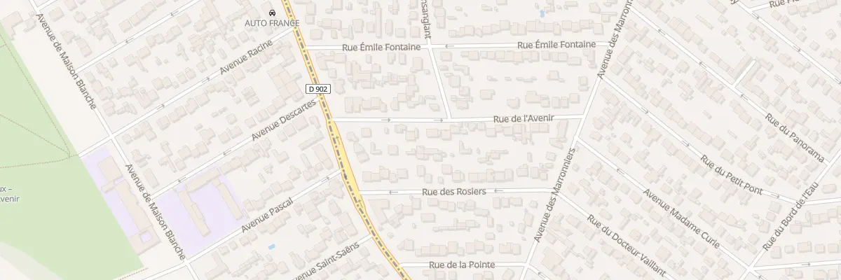 Plan du 29 Rue de l’Avenir à Gagny